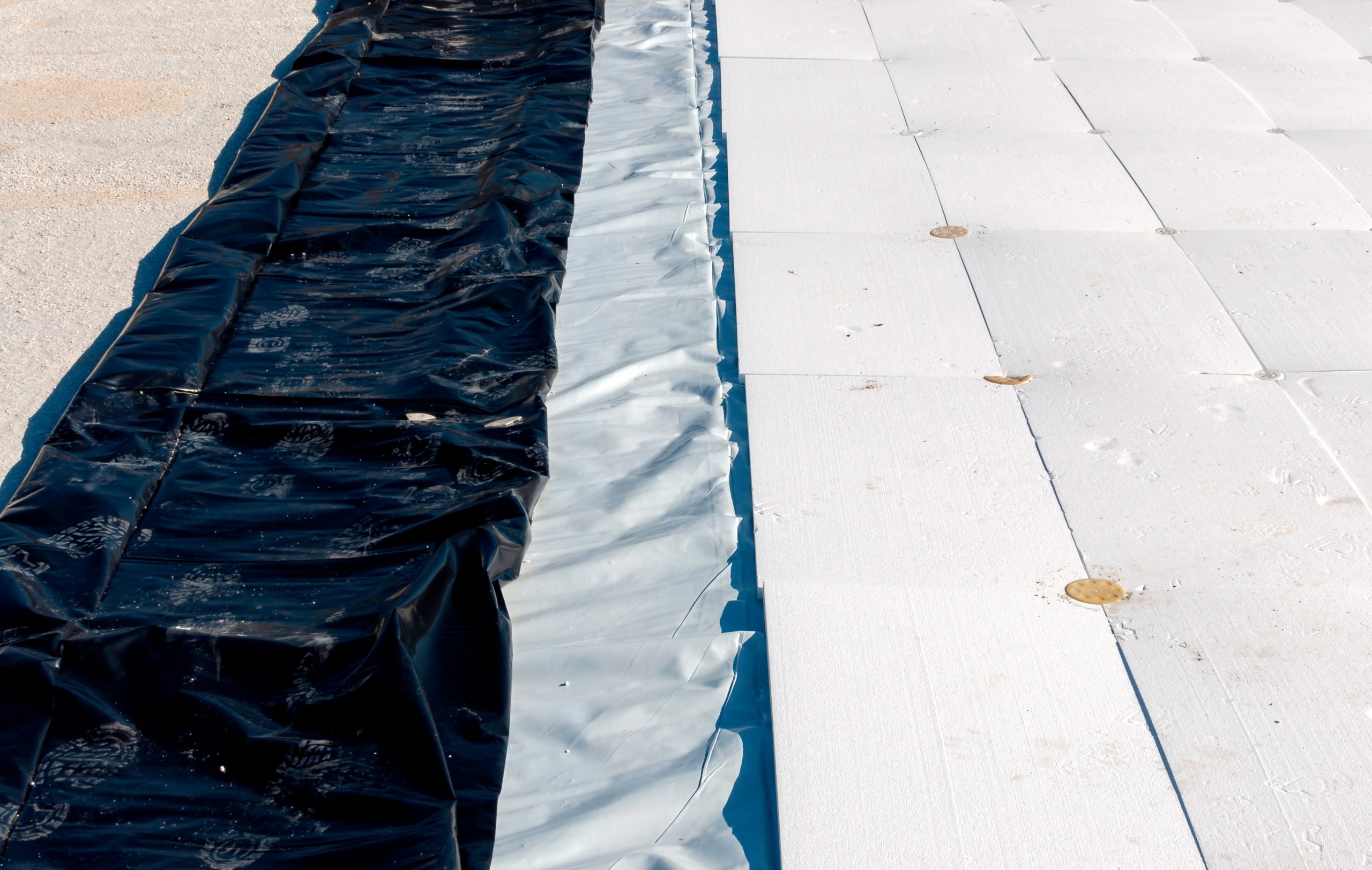 PVC Roof On Commercial Building